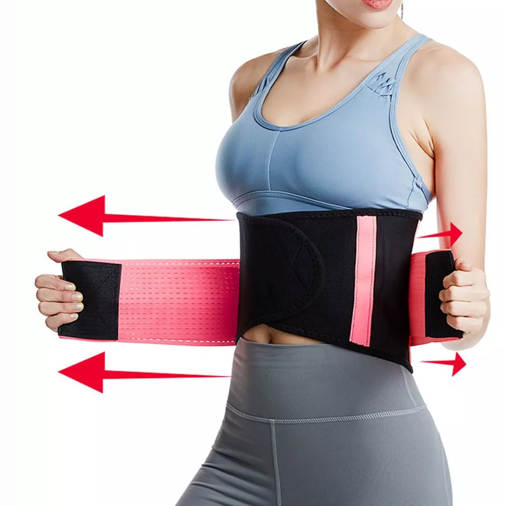Mbelata Lumbar na-emegharị ume na-emegharị azụ Belt