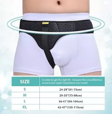 Nkwado nkwado nke Hernia Belt Inguinal