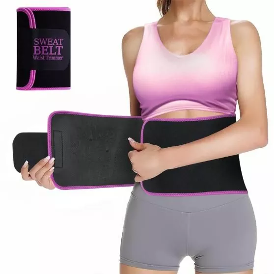 Womenmụ nwanyị Ọsụsọ Slimming Waist Nkwado Shaper Belt